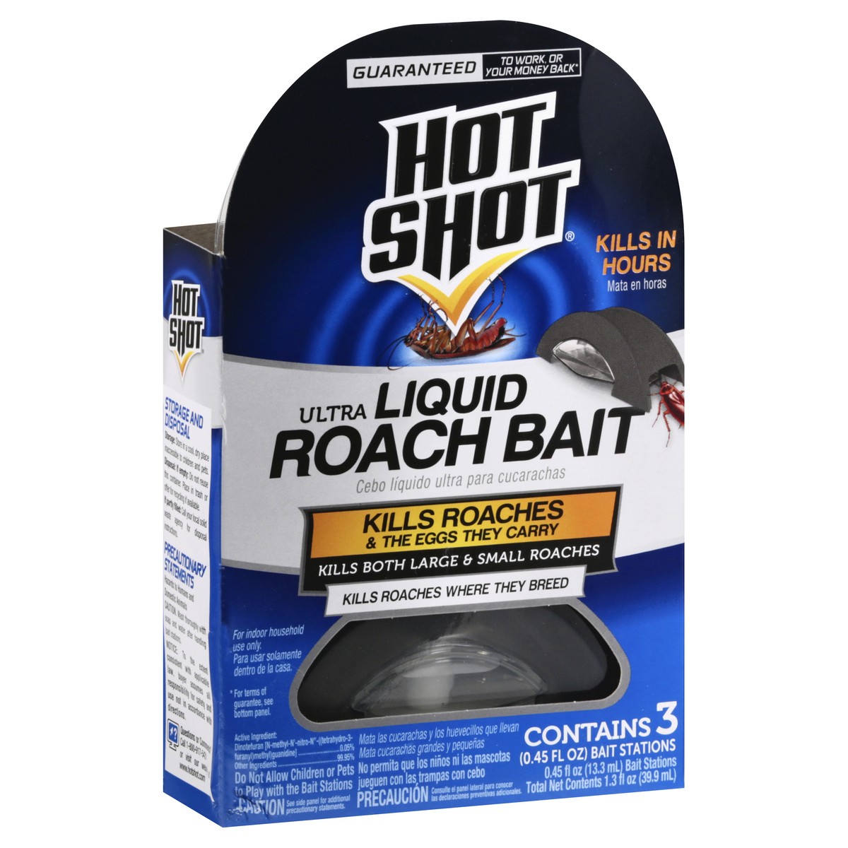 slide 11 of 11, Hot Shot Ultra Liquid Roach Bait 3 ea, 3 ct