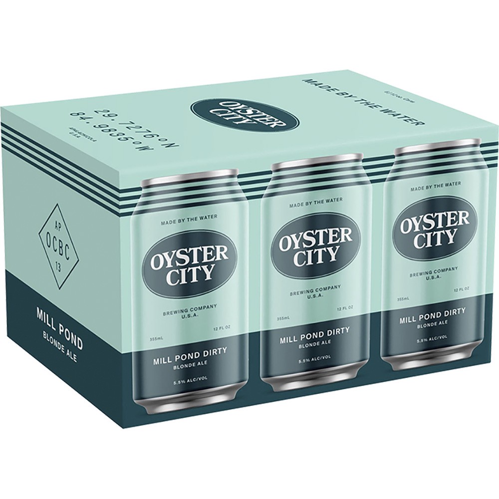 slide 1 of 1, Oyster City Mill Pond Dirty Blonde, 6 ct; 12 oz