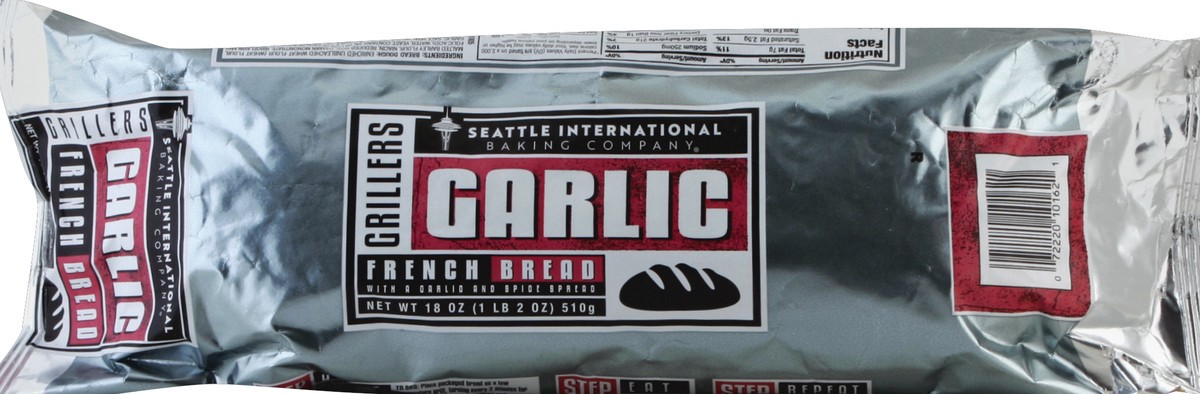 slide 2 of 5, Seattle International Baking Co. Seattle International Garlic French Bread, 18 oz
