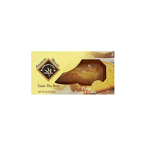 slide 1 of 1, American Classic Pound Cake Plain Whole, 10 oz