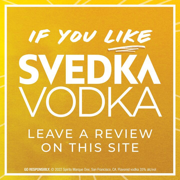 slide 4 of 5, SVEDKA Citron Vodka, 1 liter
