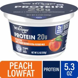 Kroger® Protein Peach Yogurt Cup