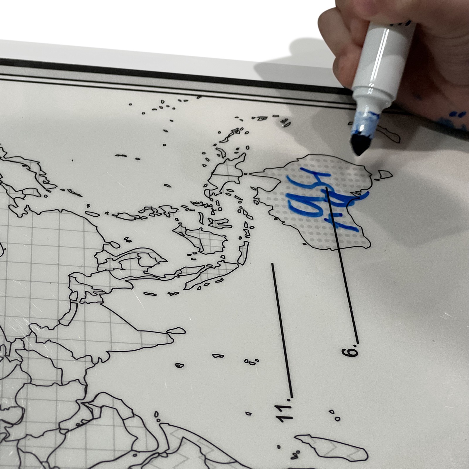 slide 3 of 5, Tot Talk Explore The World Placemat, 17.5 in x 11.5 in