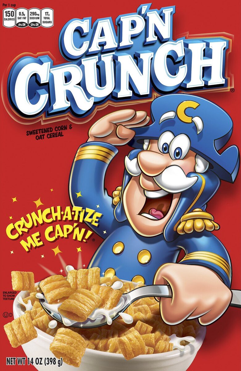 slide 4 of 6, Cap'N Crunch Cereal, 14 oz