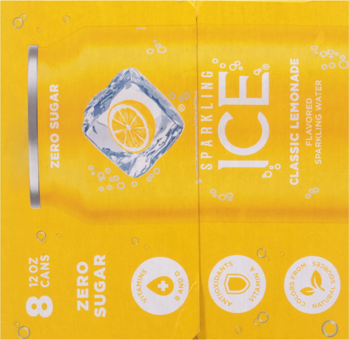 slide 8 of 9, Sparkling ICE Classic Lemonade, 8 Pack/12oz Can, 8 ct; 12 oz