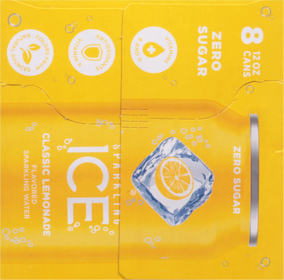 slide 2 of 9, Sparkling ICE Classic Lemonade, 8 Pack/12oz Can, 8 ct; 12 oz