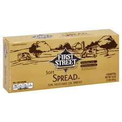 First Street Buttery Spread Quarters