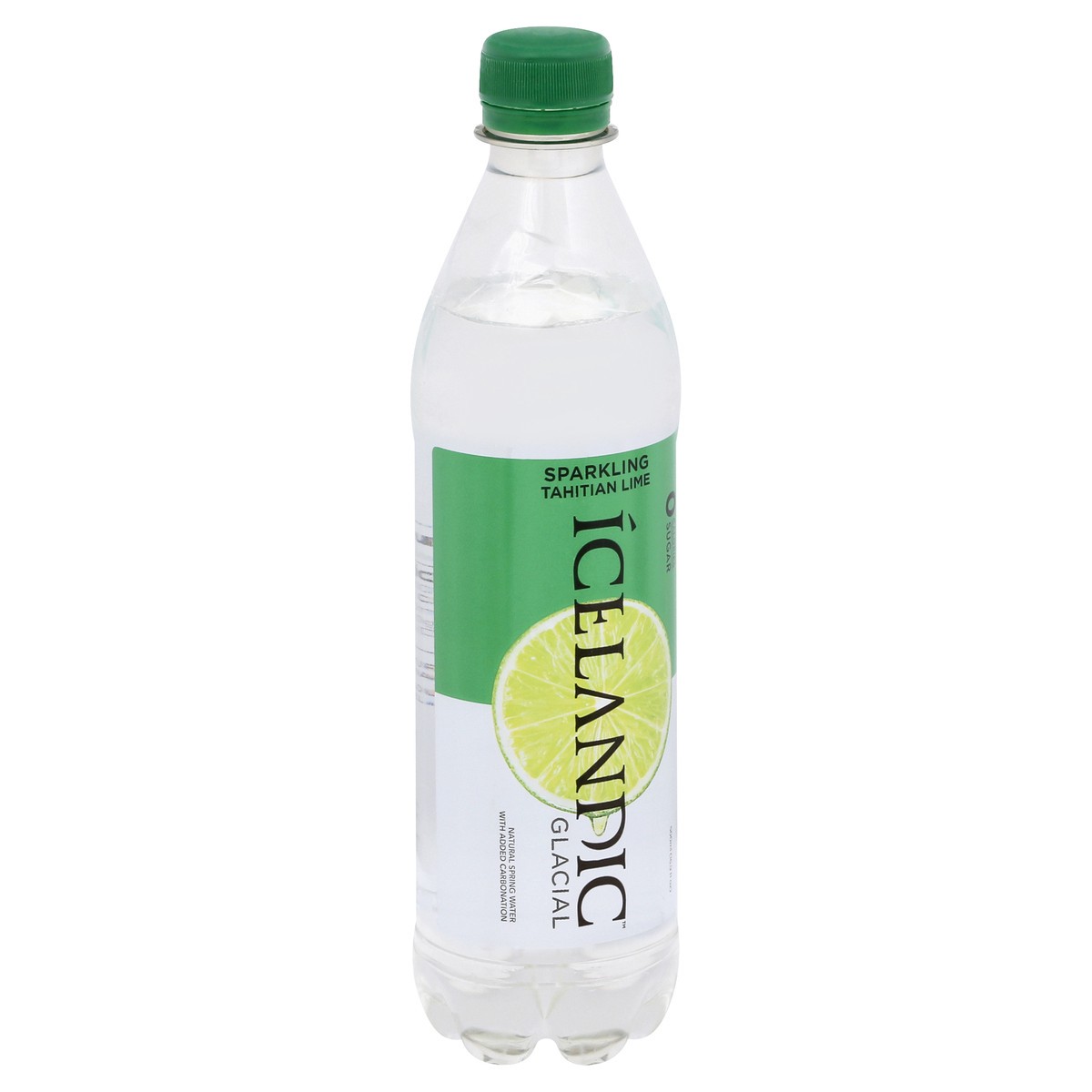 slide 6 of 10, Icelandic Glacial Sparkling Tahitian Lime Sparkling Spring Water, 16.9 fl oz