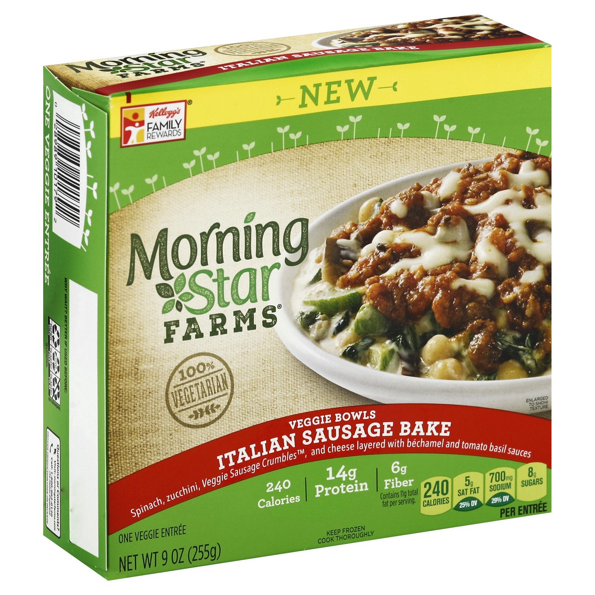 slide 8 of 8, MorningStar Farms Veggie Bowls 9 oz, 9 oz