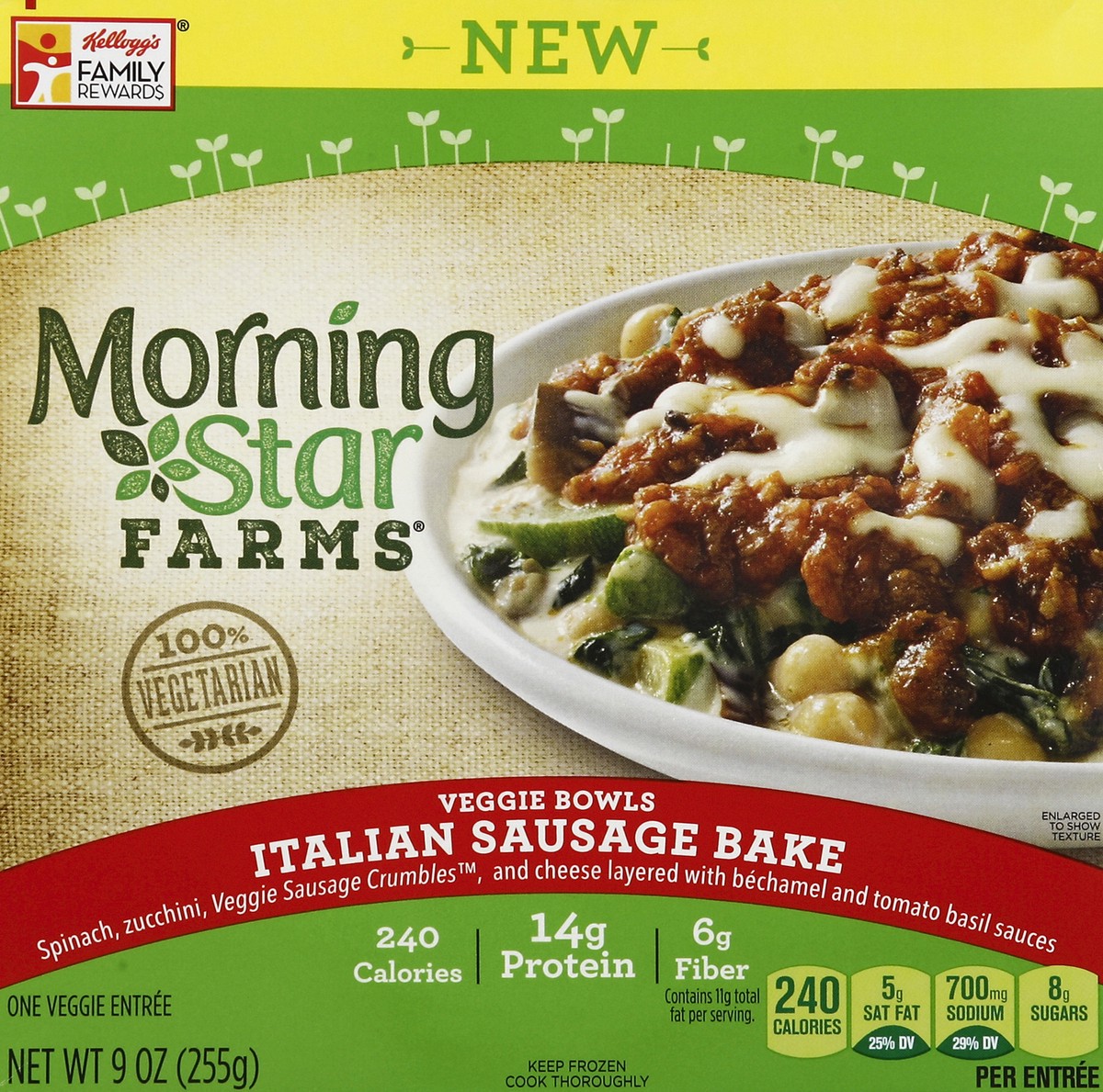 slide 1 of 8, MorningStar Farms Veggie Bowls 9 oz, 9 oz