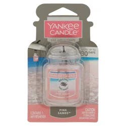 Yankee Candle Car Jar Ultimate Pink Sands Air Freshener 1 ea