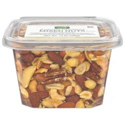 Roasted Unsalted Deluxe Mixed Nuts With Peanuts