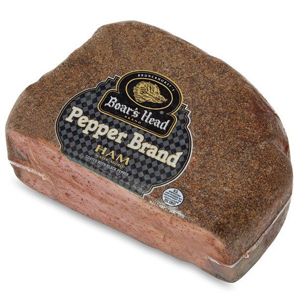 slide 1 of 1, Boar's Head Pepper Ham, per lb