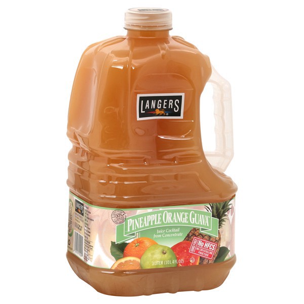 slide 1 of 1, Langers Pineapple Orange Guava Juice - 101.4 fl oz, 101.4 fl oz