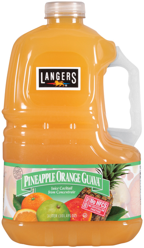 slide 1 of 1, Langers Pineapple Orange Guava Juice, 101.4 fl oz