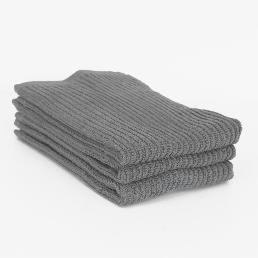 slide 4 of 4, Everyday Living® Barmop - Charcoal, 3 ct