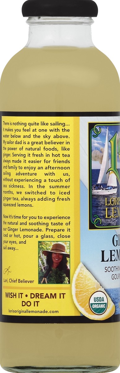 slide 5 of 6, Loris Original Ginger Lemonade - 16 Fl. Oz., 16 fl oz