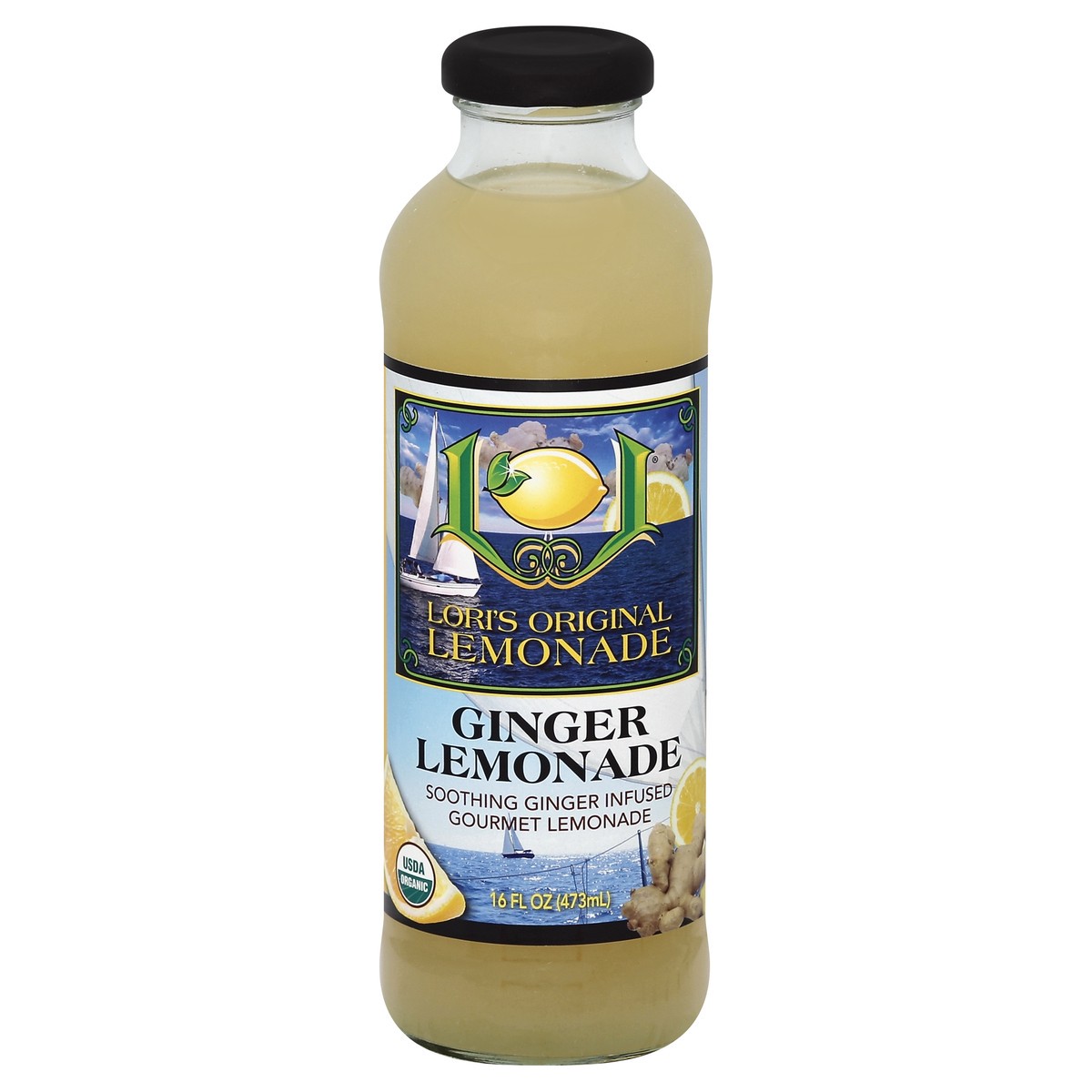 slide 3 of 6, Loris Original Ginger Lemonade - 16 Fl. Oz., 16 fl oz