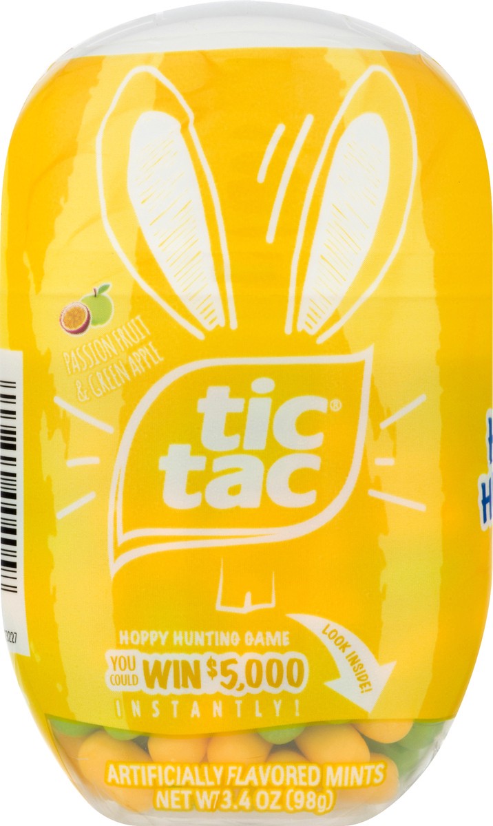 slide 6 of 9, Tic Tac Passion Fruit And Green Apple Birdie Bash, 3.4 oz