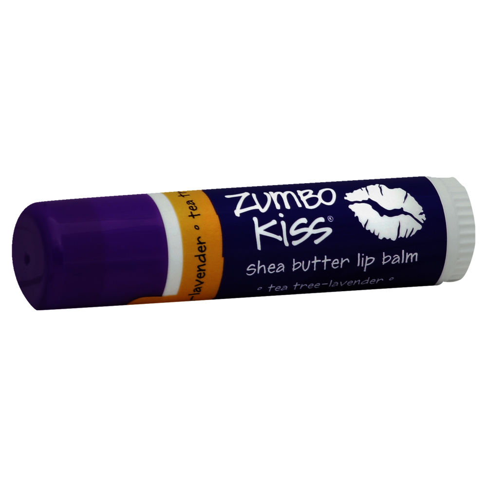 slide 1 of 1, Indigo Wild Zumbo Kiss Shea Butter Lip Balm Tea Tree Lavender, 0.5 oz