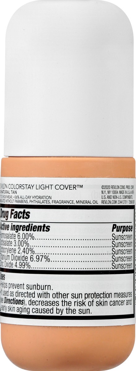 slide 3 of 11, Colorstay Broad Spectrum SPF 35 Natural Finish 330 Light Cover Foundation 1 oz, 1 oz