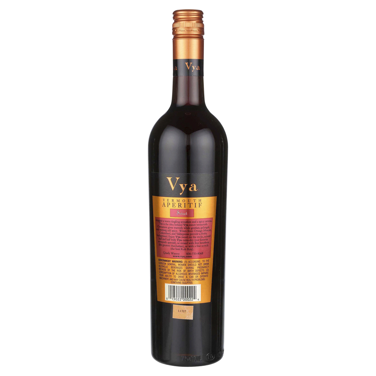 slide 4 of 5, Quady Winery Vya Sweet Vermouth, 750 ml