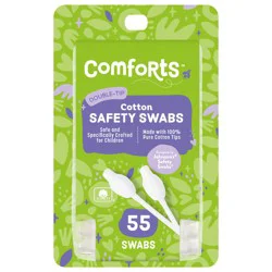 Comforts Double Tip Cotton Safety Swabs