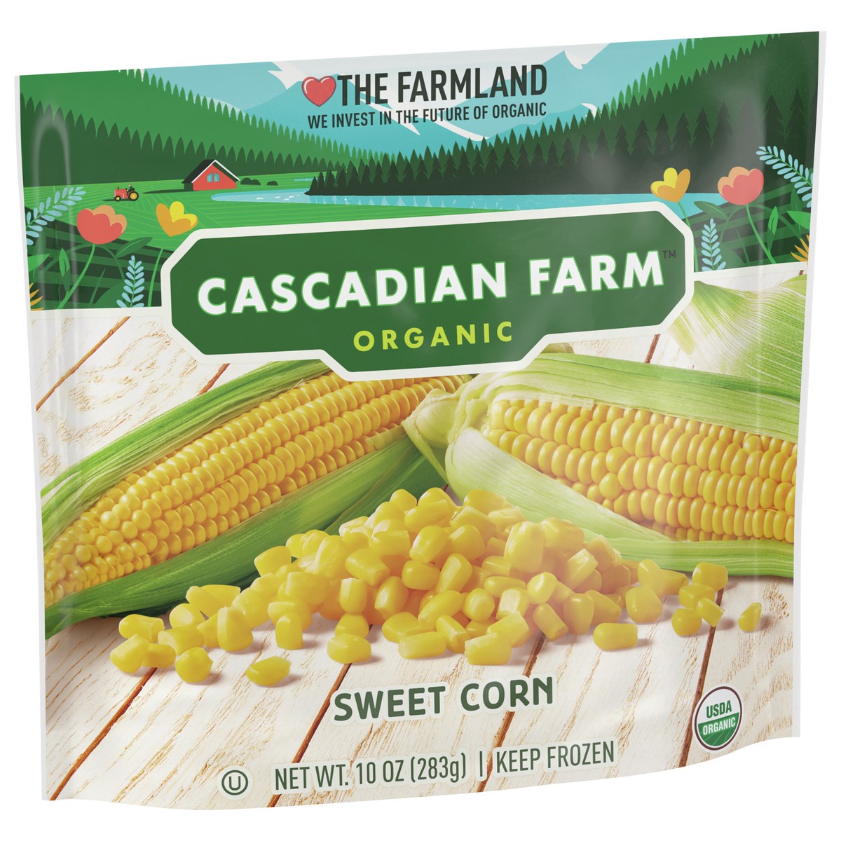 slide 2 of 13, Cascadian Farm Organic Sweet Corn, Frozen Vegetables, 10 oz., 10 oz