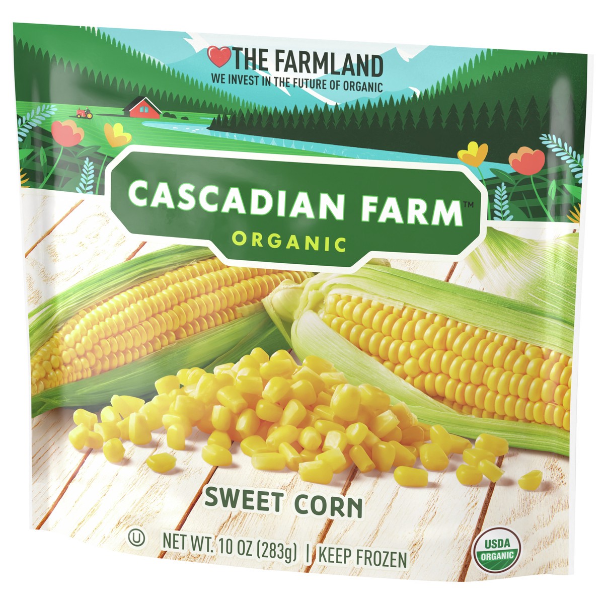 slide 11 of 13, Cascadian Farm Organic Sweet Corn, Frozen Vegetables, 10 oz., 10 oz