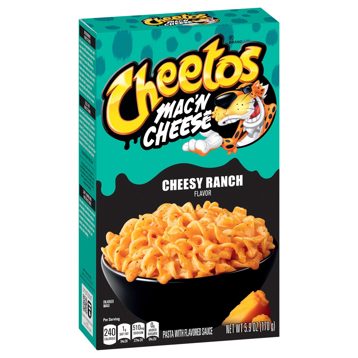 slide 11 of 11, Cheetos Mac'n Cheese Pasta With Flavored Sauce Cheesy Ranch Flavor 5.9 Oz, 5.9 oz