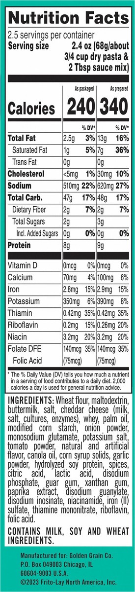 slide 3 of 11, Cheetos Mac'n Cheese Pasta With Flavored Sauce Cheesy Ranch Flavor 5.9 Oz, 5.9 oz