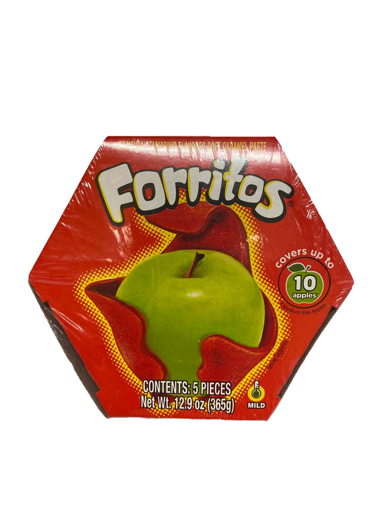 slide 1 of 1, Forritos Tamarindo Apple Paste, 5 ct