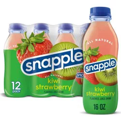 Snapple Kiwi Strawberry 16 fl oz Bottles