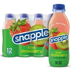 Snapple Kiwi Strawberry 16 fl oz Bottles