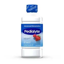 Pedialyte Advanced Care Plus Electrolyte Solution Hydration Drink - Berry Frost - 33.8 fl oz