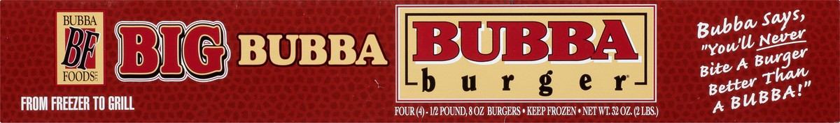 slide 9 of 12, BUBBA Burger Big Bubba 8oz Chuck Burgers 4 Ea., 4 ct