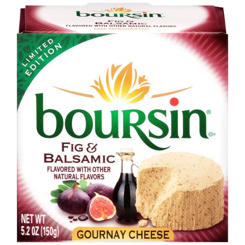 slide 1 of 1, Boursin® cheese, fig and balsamic, 5.2 oz