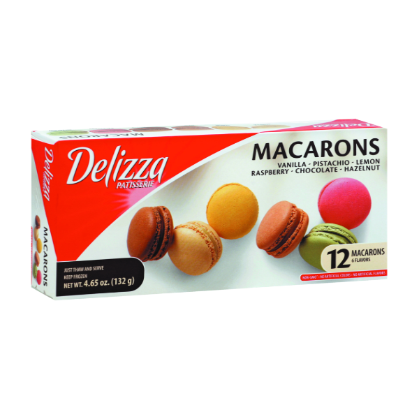 slide 1 of 3, Delizza Assorted Macarons, 4.65 oz