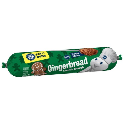 slide 1 of 1, Pillsbury® cookie dough, gingerbread, 30 oz