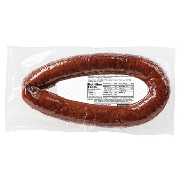 slide 4 of 5, Meijer Fully Cooked Smoked Turkey Sausage, 12 oz