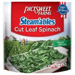Pictsweet® frozen cut spinach leaf