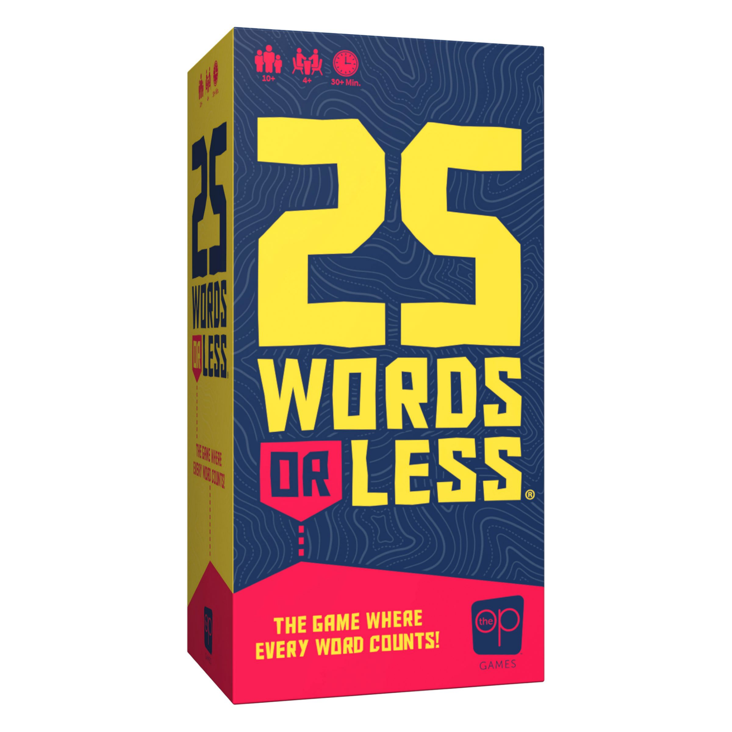 slide 1 of 2, 25 Words or Less Board Game, Fast-Paced Party Game for Families & Adults, Guess the Secret Words Before Time Runs Out, Includes 300 Cards, Timer & Countdown Board, Fun for Game Nights & Gatherings, 1 ct