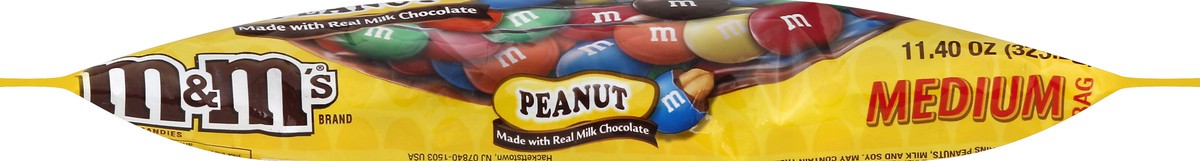 slide 4 of 5, M&M'S Peanut Chocolate Candy 11.4-Ounce Bag, 11.4 oz