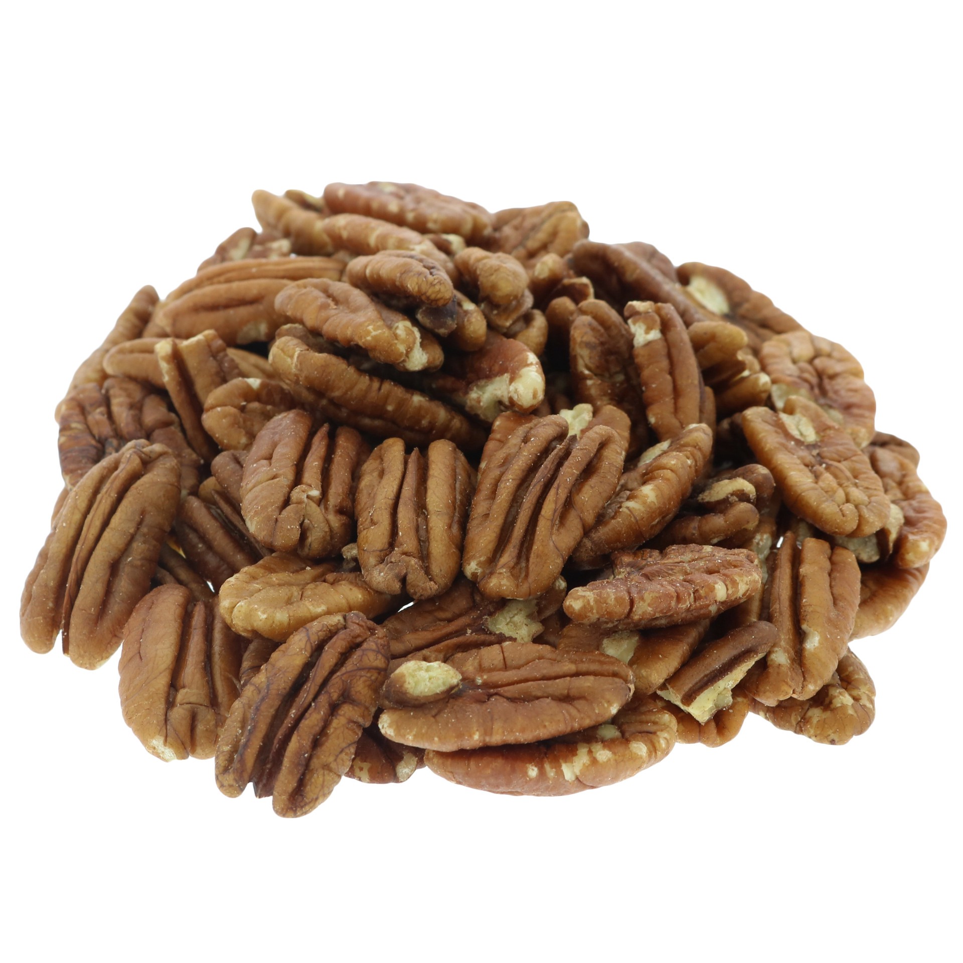slide 1 of 1, Bulk Junior Mammoth Pecan Halves, per lb