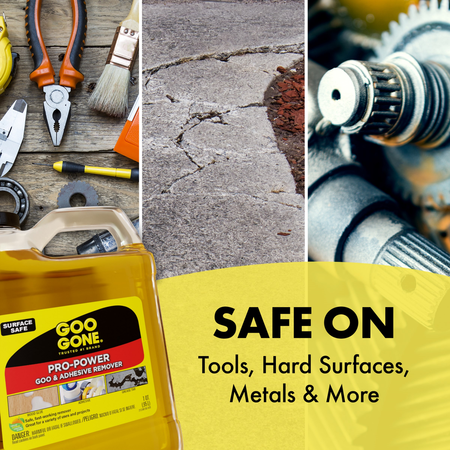 slide 5 of 7, Goo Gone Pro Power, 1 qt