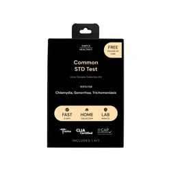 Simple HealthKit At-Home Common STD Urine Sample Collection Kit
