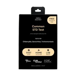Simple HealthKit At-Home Common STD Urine Sample Collection Kit