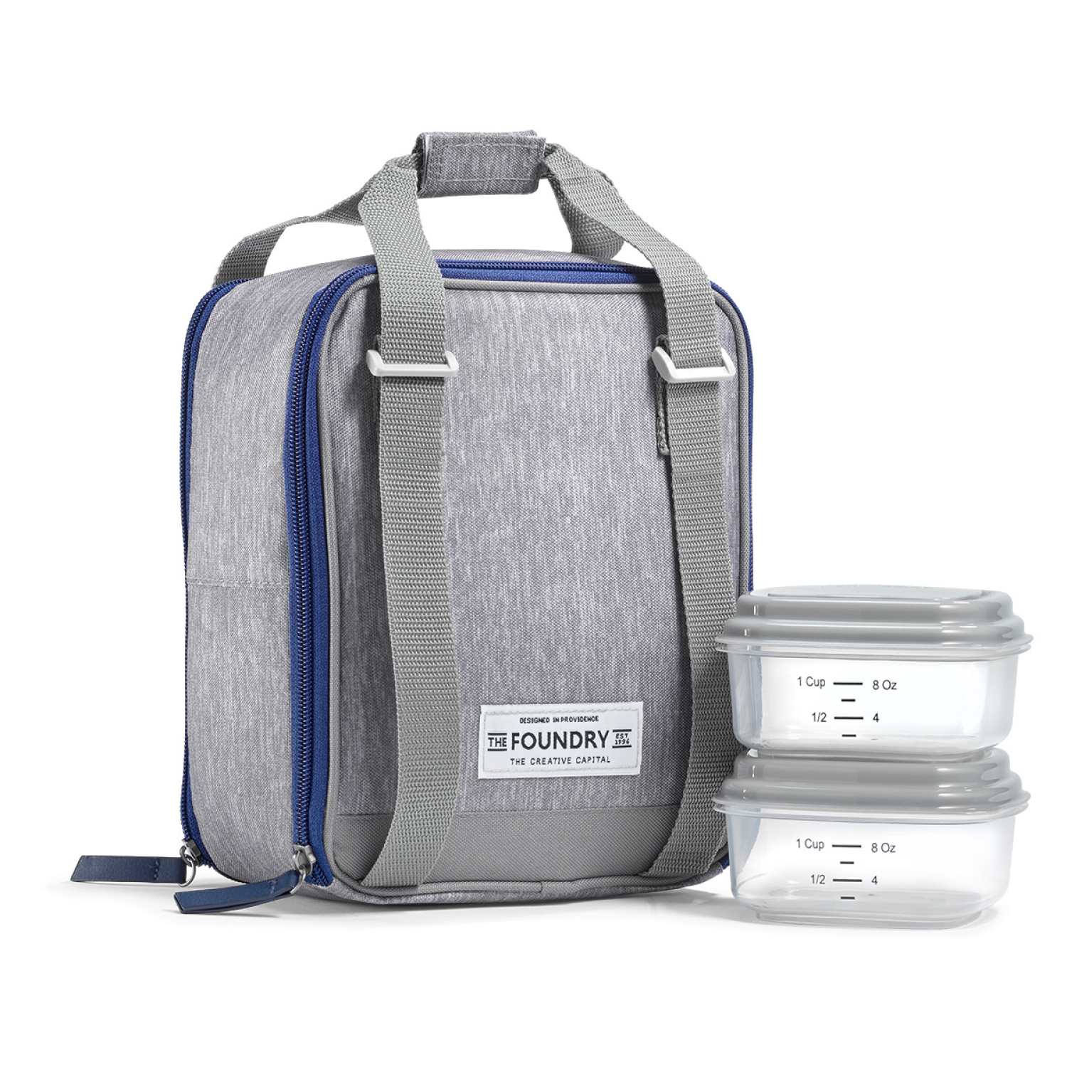 slide 2 of 2, Fit & Fresh Fit & Fresh Expandable Insulated Lunch Bag-Meal Kit for School and More, Assorted, 1 ct