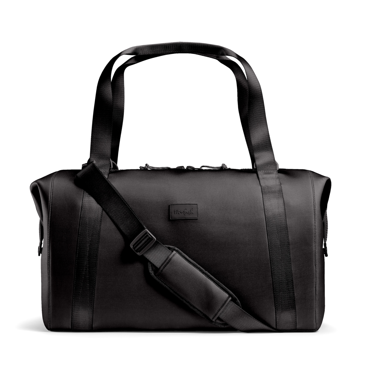 slide 1 of 5, FIT N FRESH Fit & Fresh Weekender Travel Duffle in Black, 1 ct