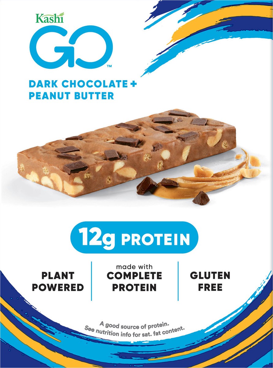 slide 5 of 10, Kashi Go Bold Peanut Butter Protein Bar 4 - 1.75 oz Bars, 4 ct
